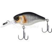 Воблер JACKALL Chubby 38 MR цв. uv mat silver & black 38мм 4,4г floating 1 м