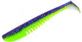 Силиконовая приманка FISHING STYLE AWARUNA 3"(75 мм) уп.9 шт.#036 Violet Lime