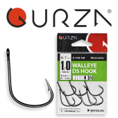 Крючки Gurza-WALLEYE DS HOOK № 1/0 BN (7 шт/уп)