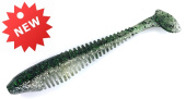 Силиконовая приманка FISHING STYLE CHECKMATE 4"(102 мм) уп.5 шт.#042 Green Shad