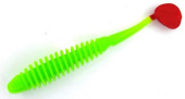 Силиконовая приманка FISHING STYLE MORDER 2"(52 мм) уп.12 шт.#122 Chartreuse хвост не красный