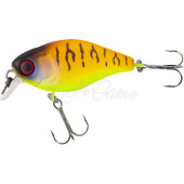 Воблер JACKALL Chubby 38 SR Silent цв. tropical mat tiger 38мм 3,9г floating 0,5 - 1 м