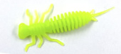 Силиконовая приманка FISHING STYLE LARVA 1,6"(40 мм) уп.15 шт.#122 Chartreuse