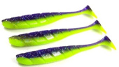 Силиконовая приманка FISHING STYLE RUMBA 8,5"(216 мм) уп.2 шт.#036 Violet Lime