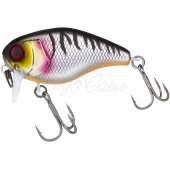 Воблер JACKALL Chubby 41 SSR цв. uv mat silver tiger 41мм 5,7г floating 0,1 - 0,3 м