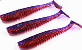 Силиконовая приманка FISHING STYLE AWARUNA 3,5"(88 мм) уп.6 шт.#023 Cosmos
