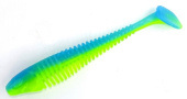 Силиконовая приманка FISHING STYLE CHECKMATE 3"(75 мм) уп.8 шт.#004 Blue Mint