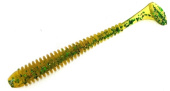 Силиконовая приманка FISHING STYLE SPRING TAIL 4.8"(120 мм) уп.5 шт.#124 Beer
