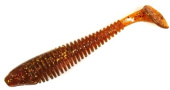 Силиконовая приманка FISHING STYLE CHECKMATE 3,5"(89 мм) уп.6 шт.#113 Motor oil