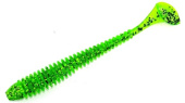 Силиконовая приманка FISHING STYLE SPRING TAIL 4.8"(120 мм) уп.5 шт. #102 Lime