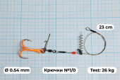 Стингеры Gurza-STINGER PIKE RIG ST36 № 1/0 ORuv (1шт/уп)