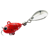 Тейл-спиннер HURRICANE 42g Red glitter