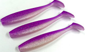 Силиконовая приманка FISHING STYLE PRO SHAD 5,5"(140 мм) уп.3 шт. #026 Shiny Violet