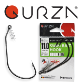 Крючки Gurza-Swim Bait Hook №11/0 BN (2шт/уп) (с фиксаторной пружинкой)