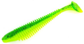 Силиконовая приманка FISHING STYLE CHECKMATE BIG 5,5"(140 мм) уп.3 шт.#022 Tarhun