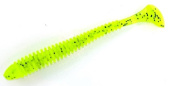 Силиконовая приманка FISHING STYLE SPRING TAIL 4.8"(120 мм) уп.5 шт.  #108 Lemon Pepper