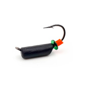 Мормышка WORMIX Столбик 1,5 классический черный крючок № 16 0,2 гр. 344 уп(10шт)