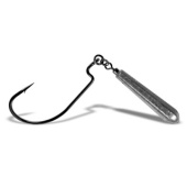 Крючки Gurza-WORM 101 LE JR HOOK № 2+12g (3шт/уп)