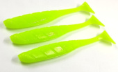 Силиконовая приманка FISHING STYLE RUMBA 8,5"(216 мм) уп.2 шт.#122 Chartreuse