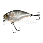 Воблер JACKALL Cherry 1 Footer 46 мм цв. hl silver & black 7,2г floating 0,3 м
