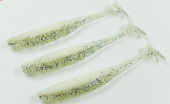 Силиконовая приманка FISHING STYLE RUMBA 8,5"(216 мм) уп.2 шт.#031 White Silver