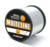 Леска Петроканат MultiLine (многоцелевая леска) 250 г. 0.22 мм 3,70 кгс (5 700 м)