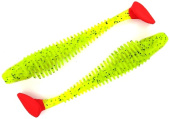 Силиконовая приманка FISHING STYLE CHECKMATE BIG 6,3"(160 мм) уп.2 шт.#108 Lemon Pepper