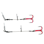 Стингеры Gurza-LEADER STINGER RIG ST-36 № 3/0 Ruv (2шт/уп) (L=13 и 16 сm)