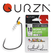 Крючки Gurza-WORM 777 LE LEHS № 1/0 BN (3шт/уп)