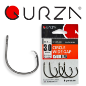Крючки Gurza-CIRCLE WIDE GAP BN № 3/0 (4 шт/уп)