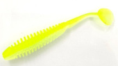 Силиконовая приманка FISHING STYLE MORDER 3,7"(94 мм) уп.6 шт.#025 Shiny Lime