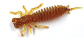 Силиконовая приманка FISHING STYLE LARVA 1,6"(40 мм) уп.15 шт.#113 Motor oil