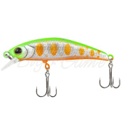Воблер JACKALL Tricoroll Ryushin 43HW цв. lime yamame 43мм 3г sinking