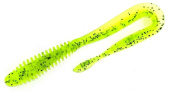 Силиконовая приманка FISHING STYLE HAPPY WORM 3"(75 мм) уп.8 шт.#108 Lemon Pepper