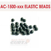 Аксессуары Gurza-ELASTIC BEADS 1,2 х 6мм (10шт/уп) (коричневые)