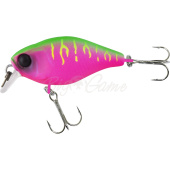 Воблер JACKALL Chubby 38 SR Silent цв. dragon fruit mat tiger 38мм 3,9г floating 0,5 - 1 м