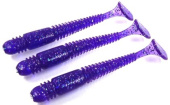 Силиконовая приманка FISHING STYLE TIOGA 4"(102 мм) уп.5 шт. #123 Violet