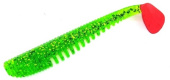 Силиконовая приманка FISHING STYLE AWARUNA 2"(52 мм) уп.16 шт.#102 Lime хвост не красный
