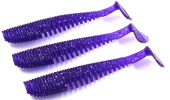 Силиконовая приманка FISHING STYLE AWARUNA 2"(52 мм) уп.16 шт.#123 Violet
