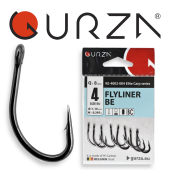 Крючки Gurza-FLYLINER Brazed Eye № 4 BC (Ø 1,16mm) (8шт/уп)