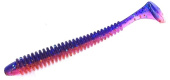 Силиконовая приманка FISHING STYLE SPRING TAIL 3,5"(88 мм) уп.8 шт. #023 Cosmos
