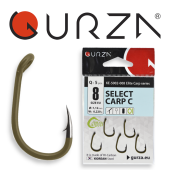 Крючки Gurza-SELECT CARP C Ring (Camou) № 8 (5шт/уп)