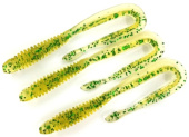 Силиконовая приманка FISHING STYLE HAPPY WORM  4"(102 мм) уп.6 шт.#124 Beer