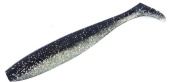 Силиконовая приманка FISHING STYLE PRO SHAD 4"(102 мм) уп.5 шт.#001 Silver Black