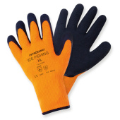 Перчатки зимние  ICE FISHING, оранжевые, размер ХL, арт. L0177 (уп.12 пар)