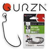 Крючки Gurza-WORM 101 LER № 2/0 BN (4шт/уп)