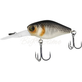 Воблер JACKALL Diving Chubby 41 мм цв. uv mat silver & black 5,7г floating