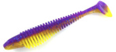 Силиконовая приманка FISHING STYLE CHECKMATE BIG 5,5"(140 мм) уп.3 шт.#041 Violet Melon