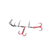 Стингеры Gurza-LOWER STINGER RIG DUO ST-36 №2 Ruv (1шт/уп) L 12 cm Ø 0,54 test 26 kg