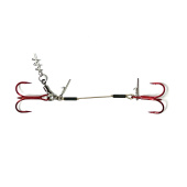 Стингеры Gurza-LOWER STINGER RIG DUO ST-36 №4 R (1шт/уп) L 7 cm Ø 0,54mm test 26 kg